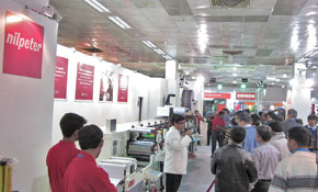 Nilpeter trumpets its made in India FB 3300S 13 inch press