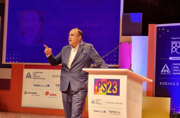  Ranesh Bajaj shares his change mantra at Print Summit   