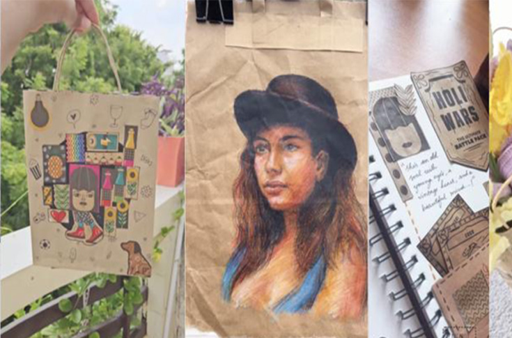 Gen Z creates art with Instamart's paper bags on World Paper Bag Day