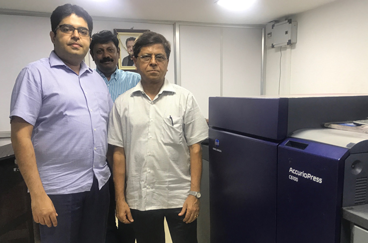 JB Khanna Fine Arts installs Chennai's first Konica Minolta AccurioPress 6100