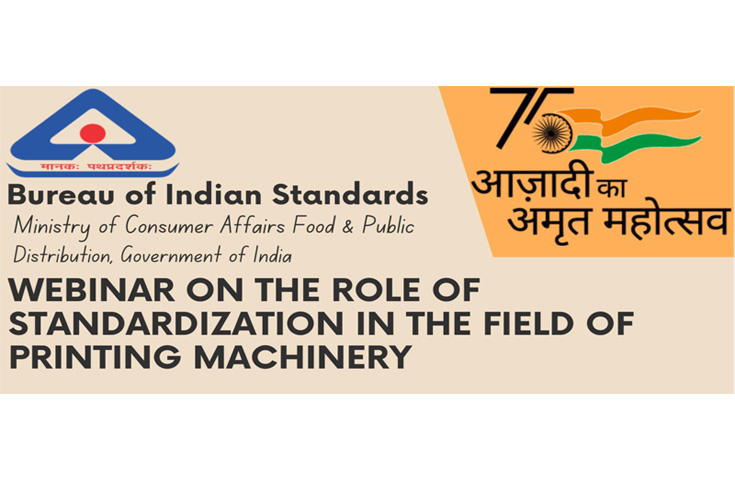 Webinar on stadardisation of printing machinery today