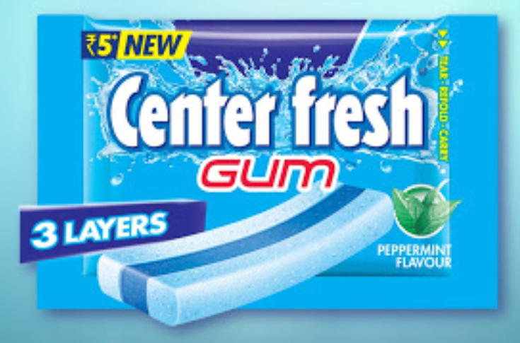 Perfetti introduces Center fresh three-layer gum
