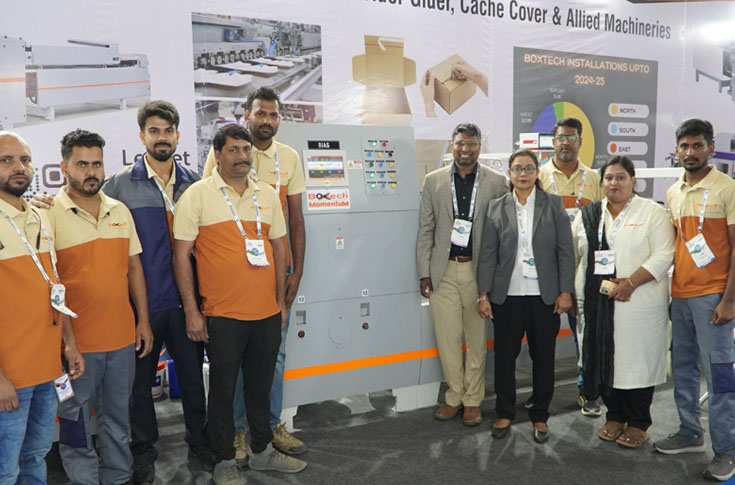 Boxtech launches Momentum FL 1100 folder-gluer at Pamex