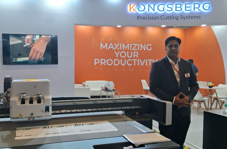 PrintPack 2025: Kongsberg displays X20 cutting table  