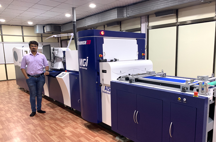 Naitik Enterprise installs MGI Jetvarnish 3D