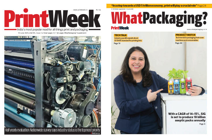 Half-yearly evaluation of the industry in PrintWeek June issue 