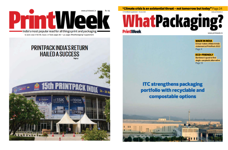 June issue of PrintWeek, WhatPackaging? out