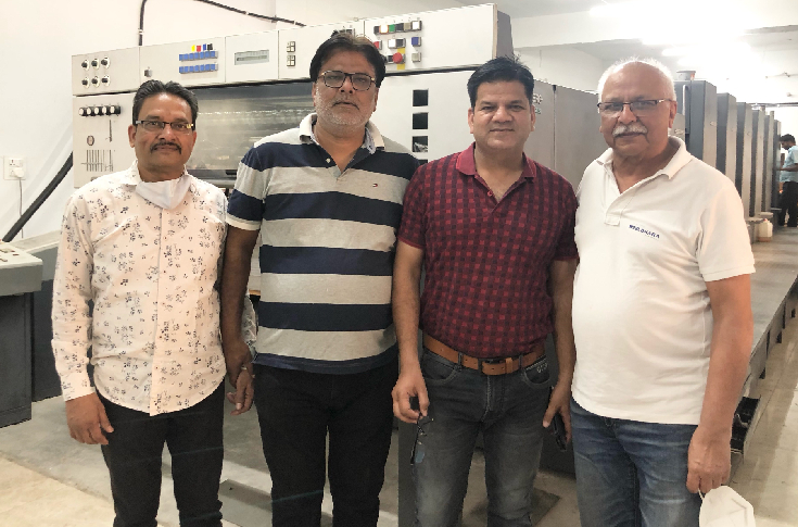 Jalandhar-based UK Offset brings home a Heidelberg six-colour coater