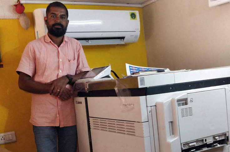 Rachana Ramanath Kini buys Canon ImagePress 