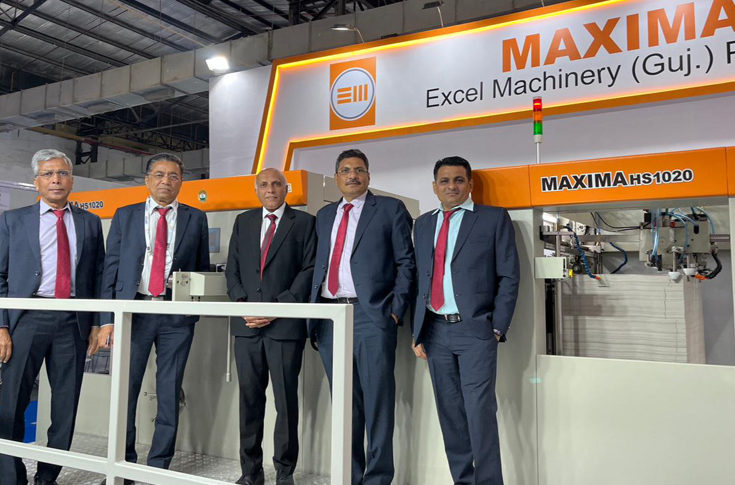 Excel Machinery showcases Maxima 2840 at Pamex