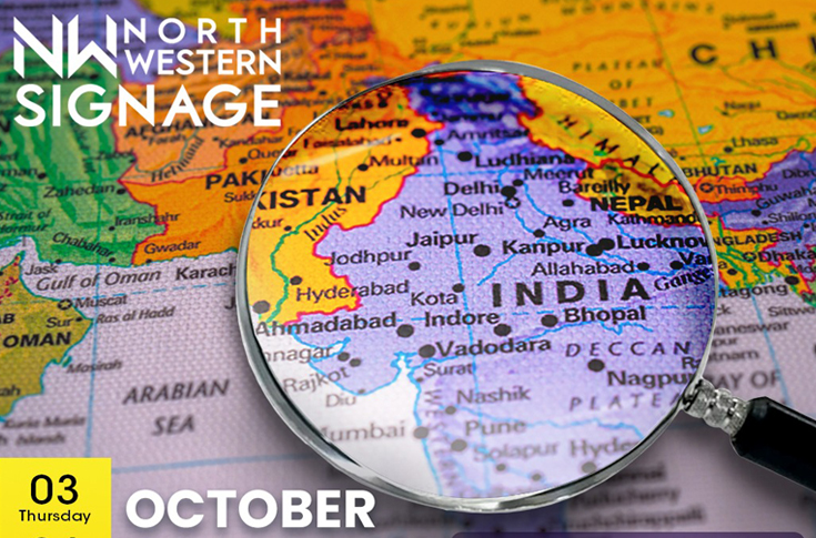 North Western Signage on 3-5 October 2024