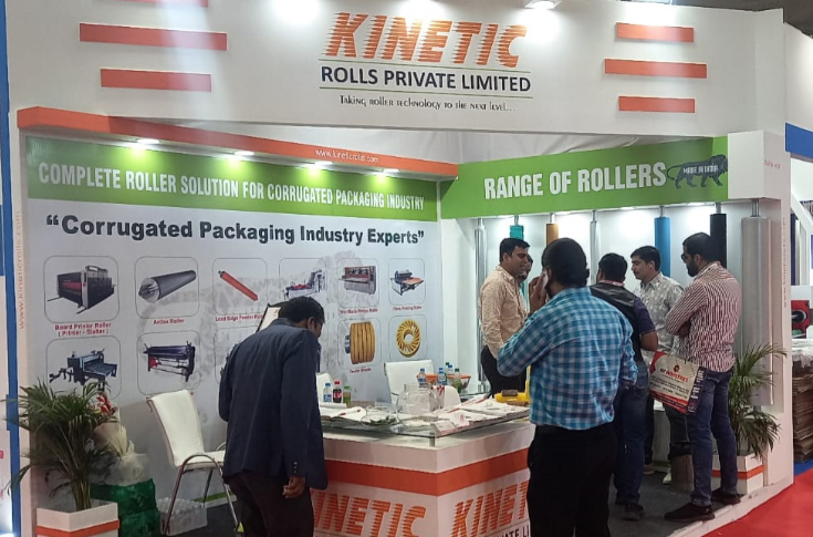 Corru Pack Print 2024: Kinetic Rolls displays range of rollers 