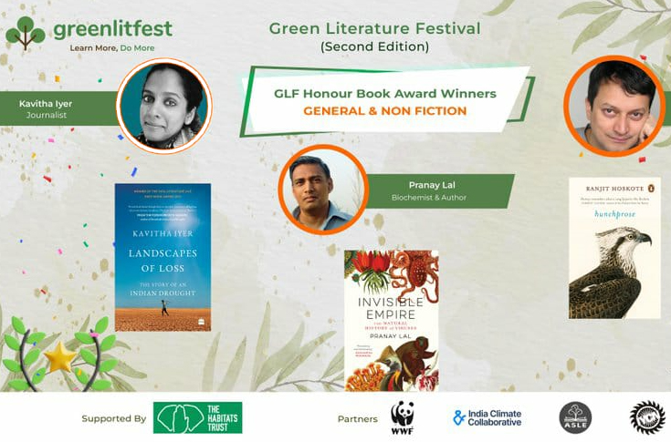 GLF Honour Book Award for Kavitha Iyer, Pranay Lal and Ranjit Hoskote 
