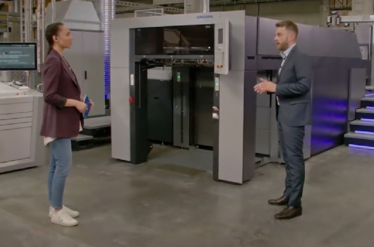 Heidelberg gives its new Speedmaster CX 104 a world premiere at China Print