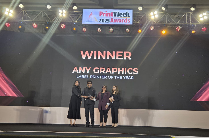 PrintWeek Awards 2025: Any Graphics wins Label Printer of the Year