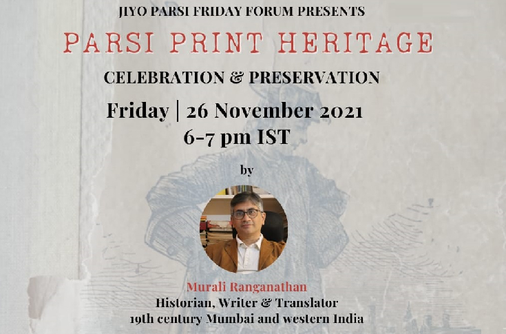 Murali Ranganathan to talk about Parsi print heritage