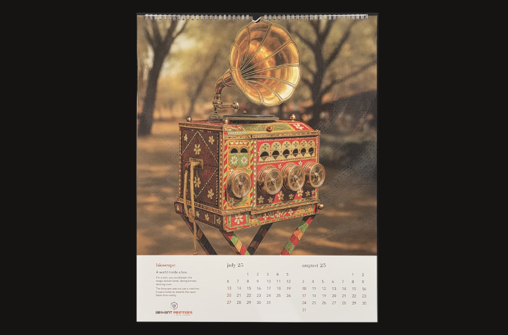 Arihant pushes the boundaries of print with calendar