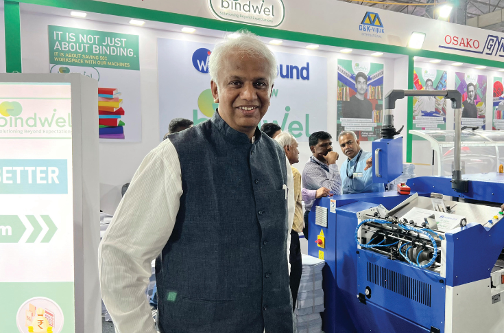 Palippuram Sajith of Impel Services reveals Bindwel’s Drupa plans