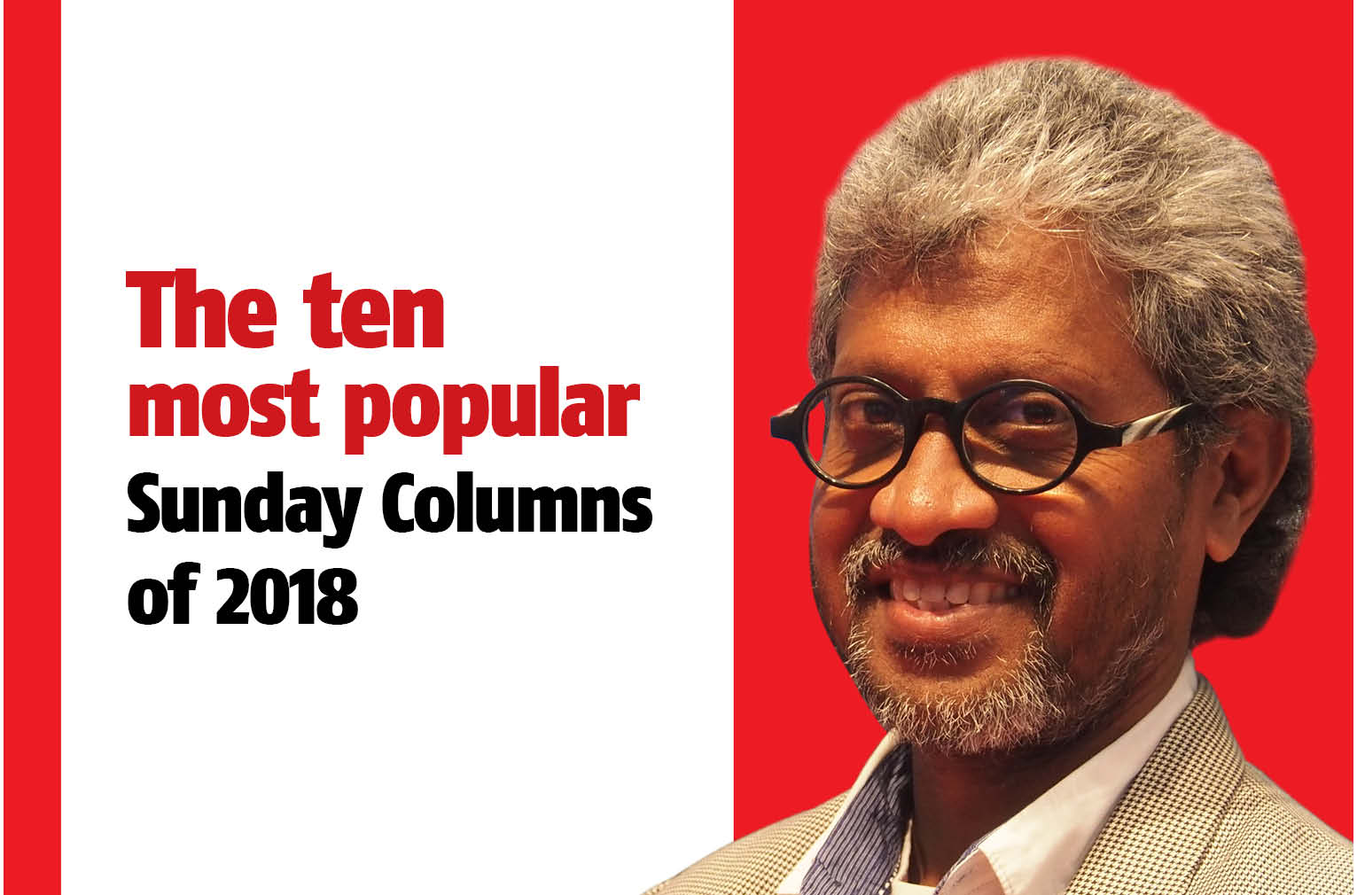The ten most popular Sunday Columns of 2018