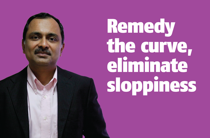  Remedy the curve, eliminate sloppiness - The Noel D'Cunha Sunday Column