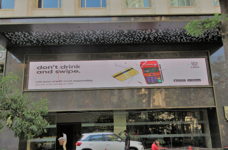 CRED’s OOH campaign urges users to be financially responsible