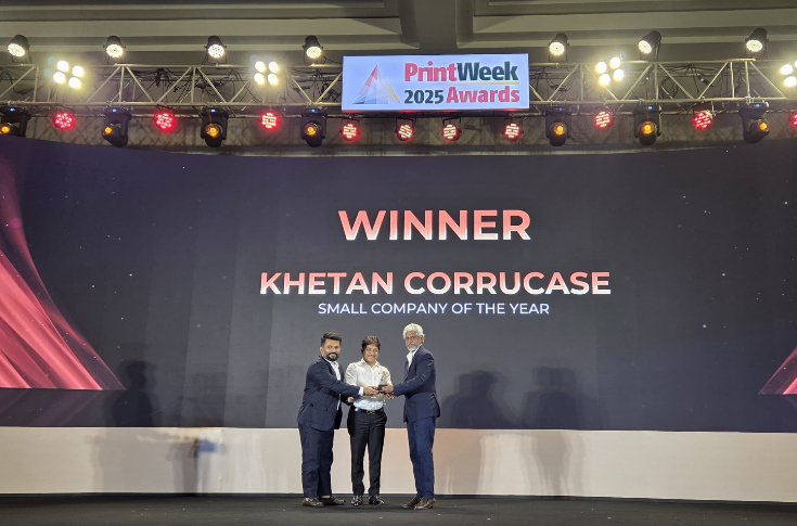 PrintWeek Awards 2025: Khetan Corrucase wins Small Company of the Year
