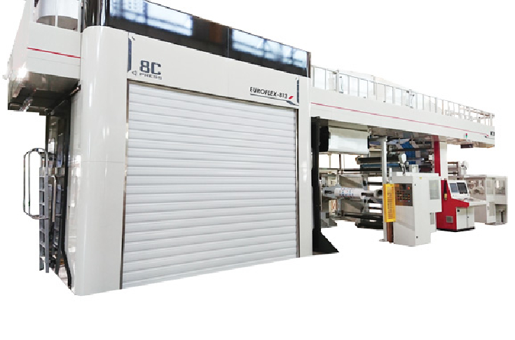 CI flexo press: Kuen Yuh Machinery Engineering 