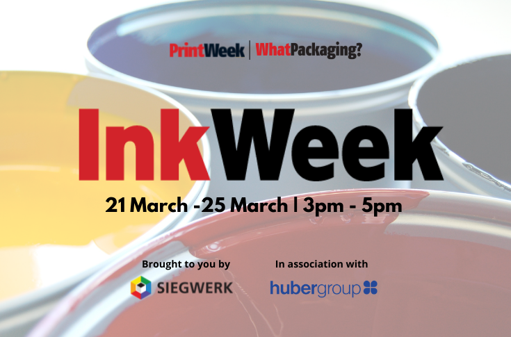 PrintWeek celebrates inks on 21-25 March