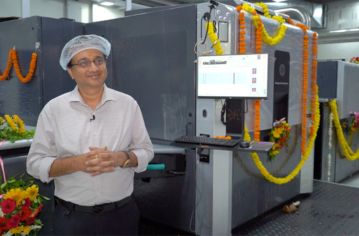 Parksons is first in India with the HP Indigo 30000