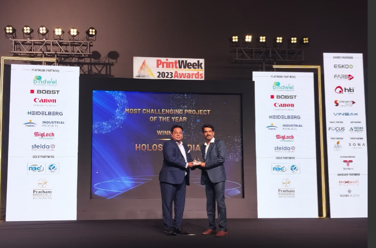 PrintWeek Awards 2023: Holostik India wins Most Challenging Project of the Year (Joint Winner)