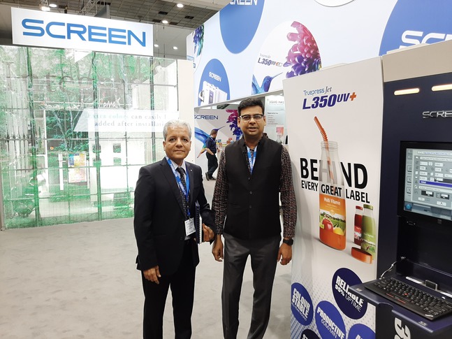 Labelexpo Europe 2019: Screen launches a new, faster Truepress Jet L350UV SAI digital press