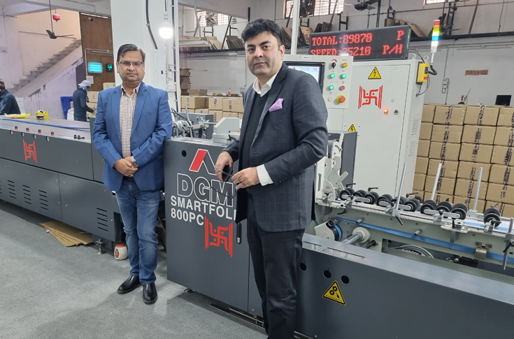 Kay Art doubles its folding-gluing capacity with DGM 