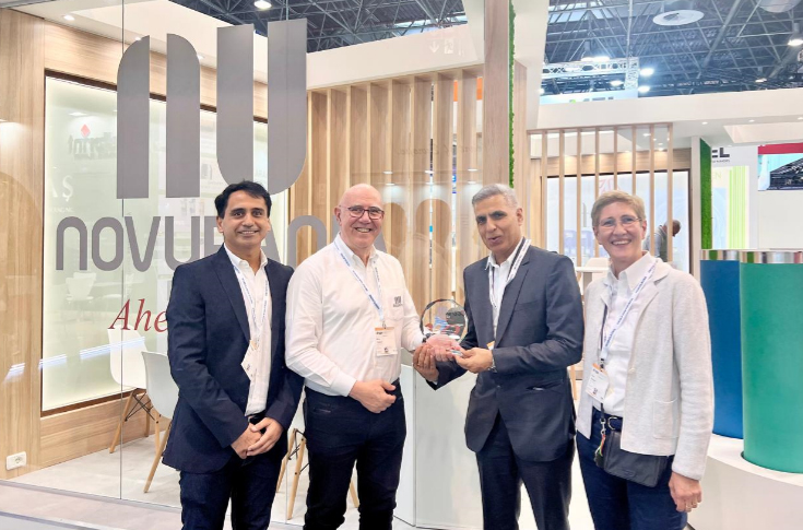 Drupa 2024: Aarushi Agencies recognised for its contribution to the growth of Novurania blankets