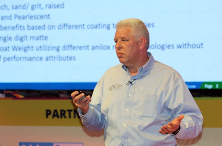 Print Summit 2019: Think creatively with coatings, says Don Newberry