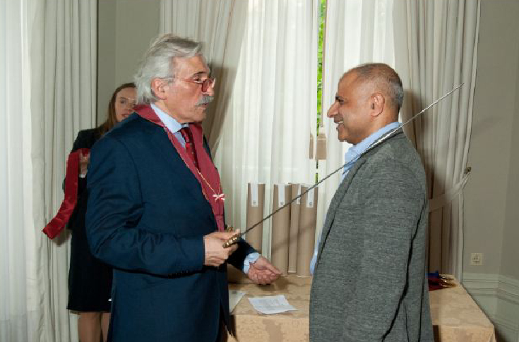 Munish Aggarwal, first Indian to be inducted in Gutenberg’s Knights 