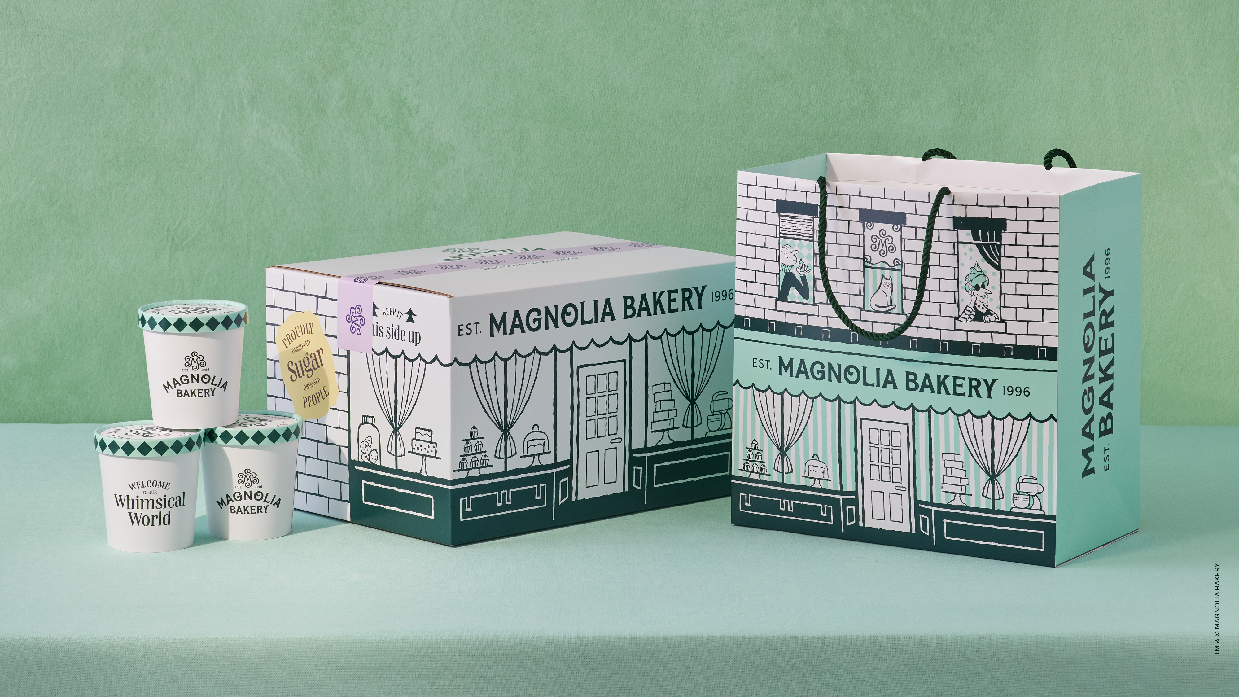 Magnolia Bakery gets a brand refresh from Jones Knowles Ritchie