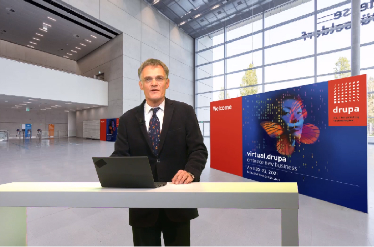Virtual.Drupa 2021, the virtual trade show, goes live