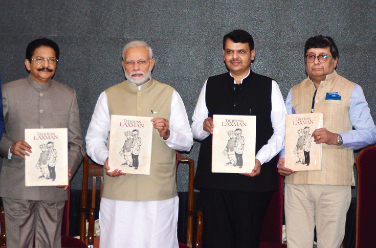 Prime Minister releases two books by Spenta Multimedia