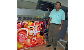 Visual Displays set to cash in on Commonwealth Games with India's first 10-ft HP Latex LX800 installation