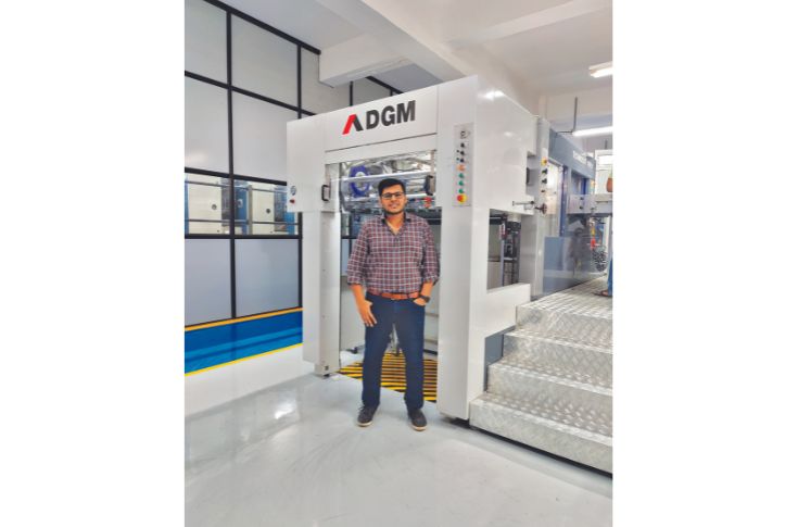 Me & My: DGM Technocut 1050S die-cutter with stripping