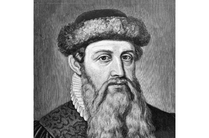 So, who exactly was Gutenberg then? 