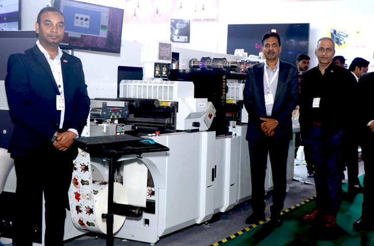 Labelexpo 2024: Monotech Systems unveils dSpark Hybrid+ digital embellishment solution