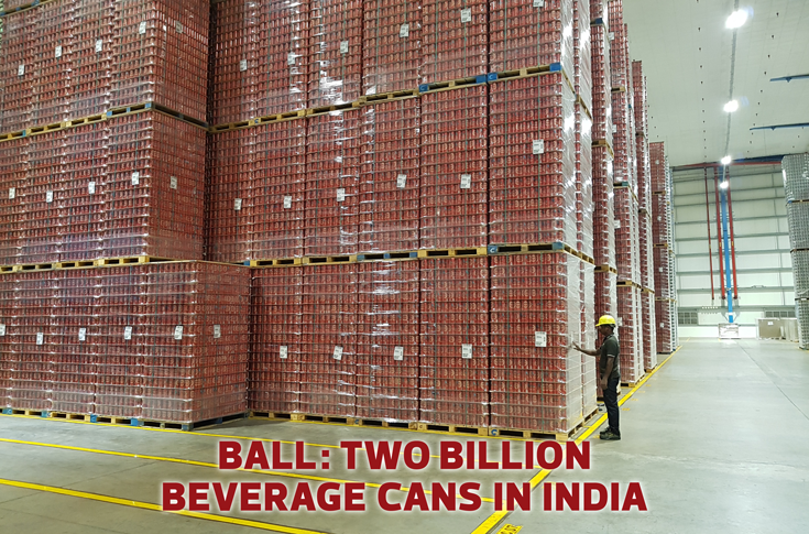 Ball: Two-billion beverage cans in India