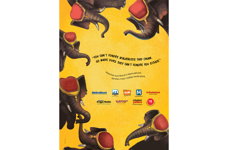 This Onam, Matrubhumi set to become the Elephant in the room