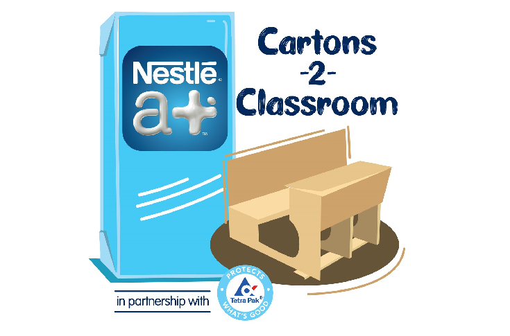 Nestle launches Cartons to Classroom recycling campaign