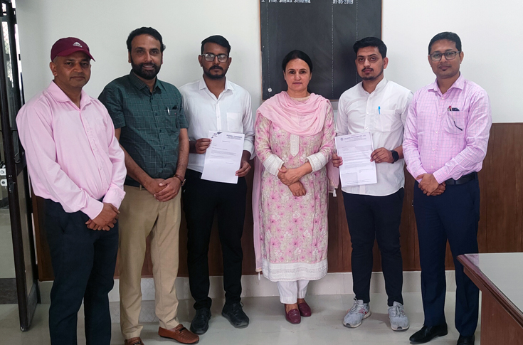 Printing students of Kurukshetra University get placement 