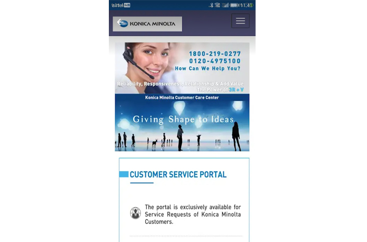 Konica Minolta launches customer support portal