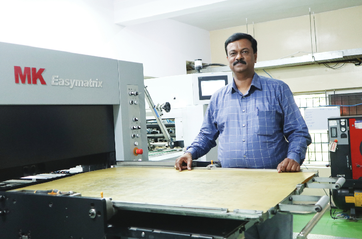 Nice Prints up capacity after installation of Easymatrix 106 C die-cutting machine