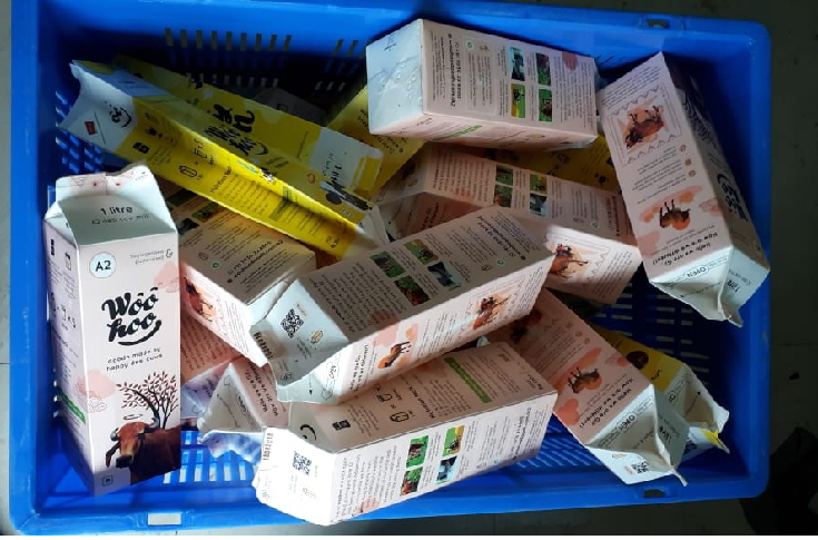 Woohoo Doodh’s gable top cartons approach enables sustainability