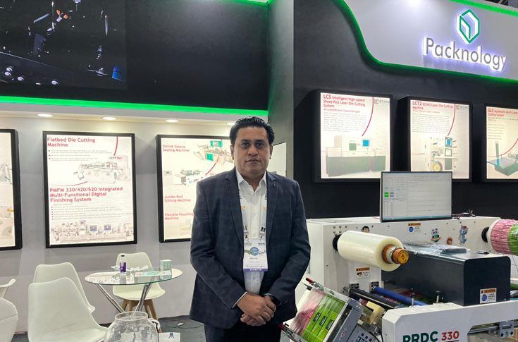 Packnology showcases digital embellishment system at Pamex